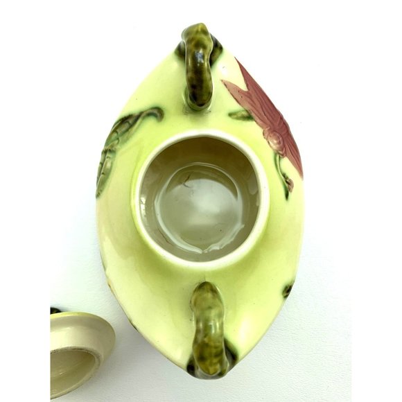 Vintage Hull Woodland Patterned Sugar bowl Creamer - Picture 9 of 11